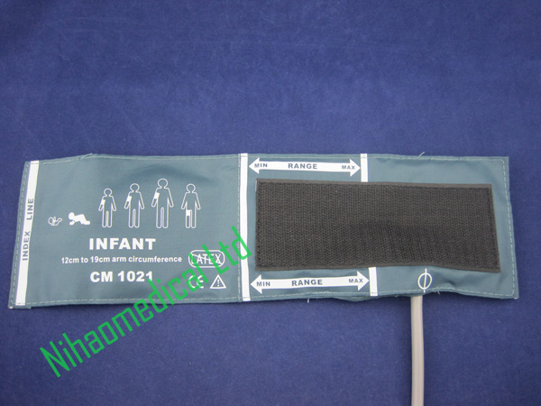 Infant single tube NIBP Cuff; 10cm～19cm